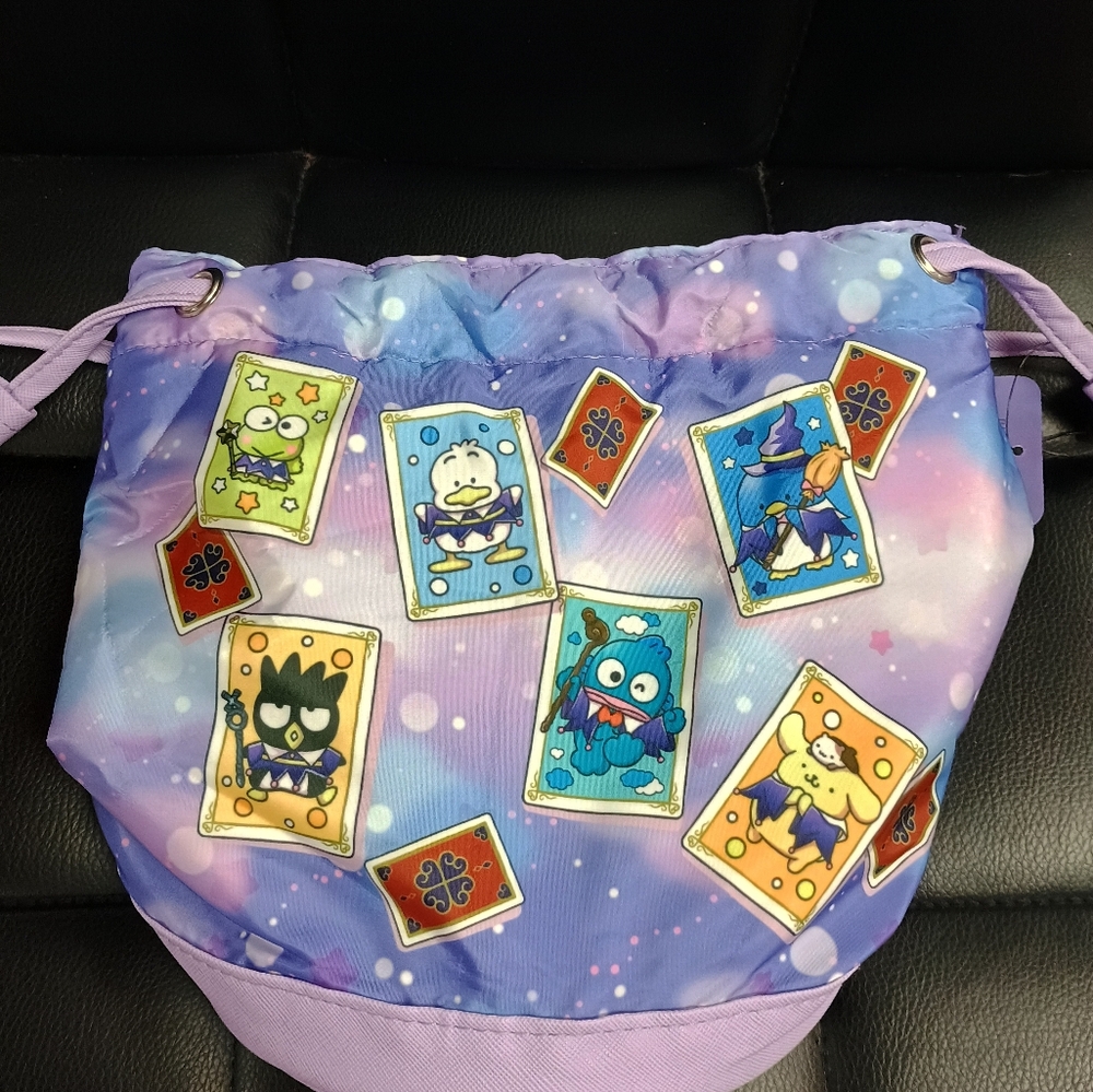 💋Host Pick 💋🆕HELLO KITTY & FRIENDS Magic Card Drawstring Bag - Picture 6 of 11